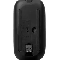 Мышь MB-2.4 беспроводная, оптическая, подсветка, 800-1600 dpi, USB, Bluetooth, чёрная