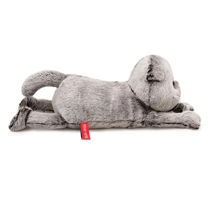 Мягкая игрушка "Кот Басик в сумке-переноске" (лежачий), 25 см Kl25-001