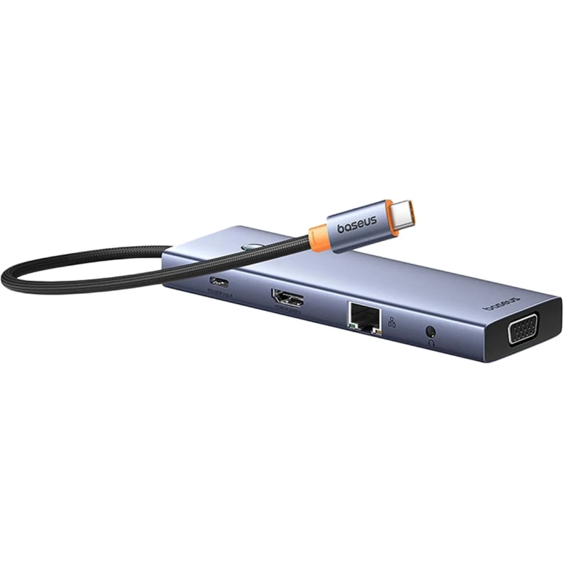 Разветвитель USB Baseus UltraJoy 10-Port Sp.Grey Type-C B0005280C811-00