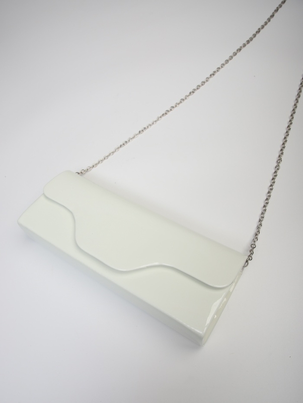 Сумка женская на магните, цвет белый Сумка женская на магните, цвет белый