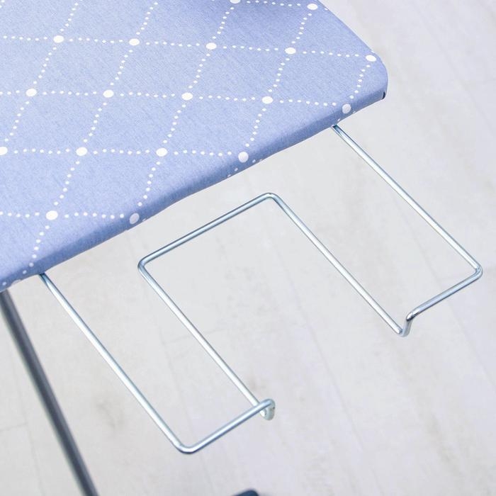 Доска гладильная Nika «Лина 4», 111,5×34,5 см, два положения высоты 70, 80 см, рисунок микс Доска гладильная Nika «Лина 4», 111,5×34,5 см, два положения высоты 70, 80 см, рисунок микс