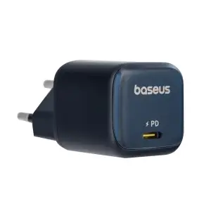 Переходник сетевого зарядного устройства на Type-C 45W GAN P10176800123-00 Baseus черный