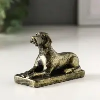 Фигурка гипс &laquo;Собачка&raquo;, 6&times;8&times;4 см