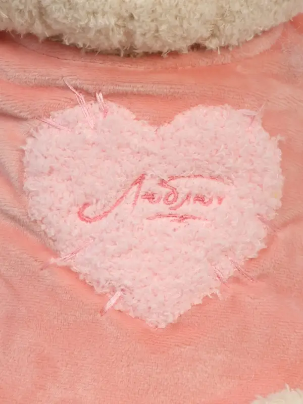 Мягкая игрушка &laquo;Кошка Мэри в платье с аппликацией&raquo;, 37 см