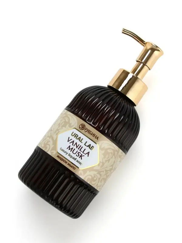 Мыло для рук жидкое, парфюмированное, с ароматом vanilla musk, 300 мл, URAL LAB
