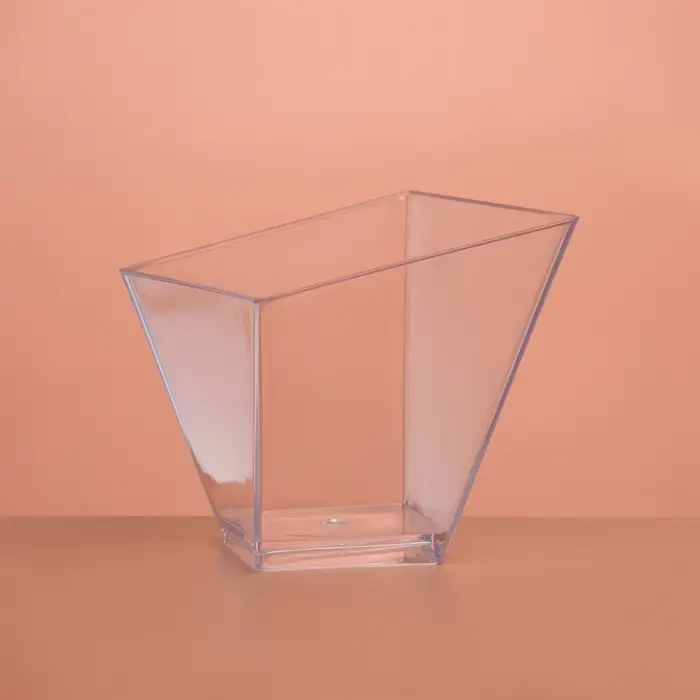 Форма пластиковая одноразовая для фуршета «Сапфир», 50 мл, прозрачная