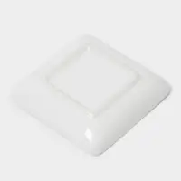 Аксессуары для ванной &laquo;Лодж&raquo;, 3 предмета: мыльница, дозатор для мыла 350 мл, стакан, белые