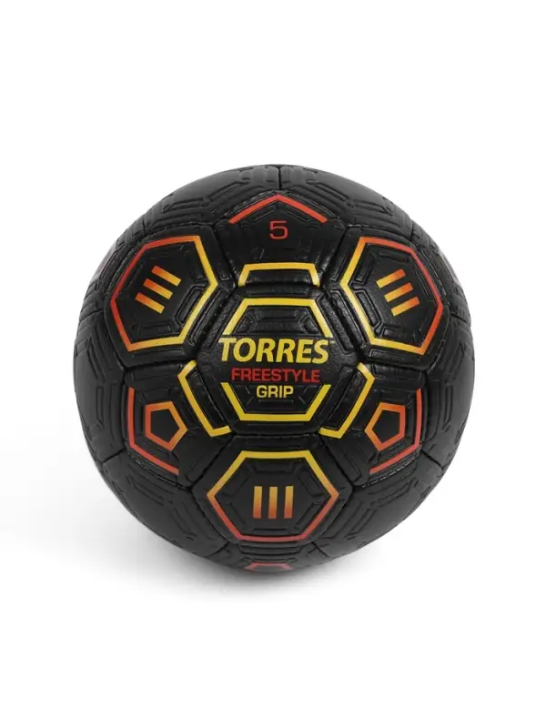 Футбольный мяч TORRES Freestyle Grip, F320765, ручная сшивка, 32 панели, р. 5, PU