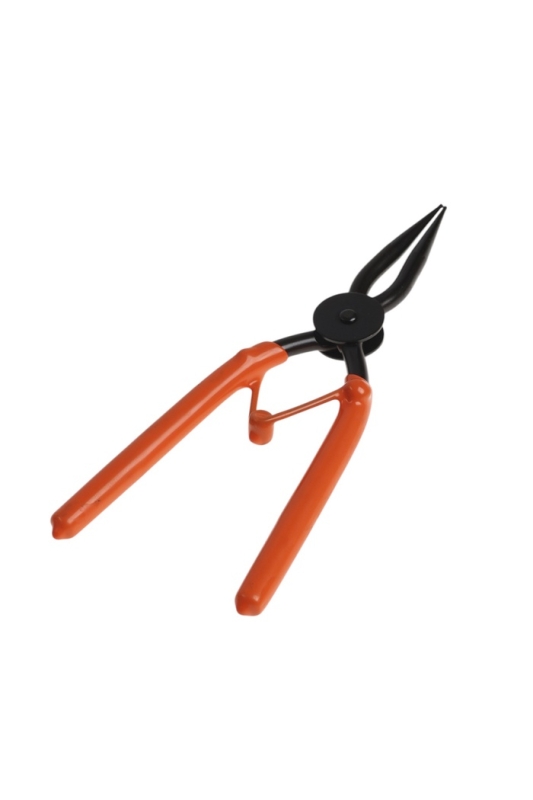 Съемник внешних стопорных колец ТУНДРА, удлиненные прямые губки на разжим, 190 мм Съемник внешних стопорных колец ТУНДРА, удлиненные прямые губки на разжим, 190 мм