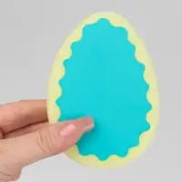 Губка для пилинга лица и тела, 11&times;8&times;2.5 см, розовая, голубая