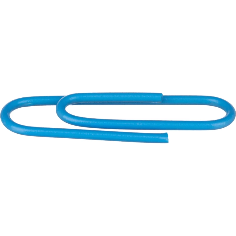 Скрепки Attache Bright Colours с полимерн.покрыт,28мм,разноцветн,100 шт/уп