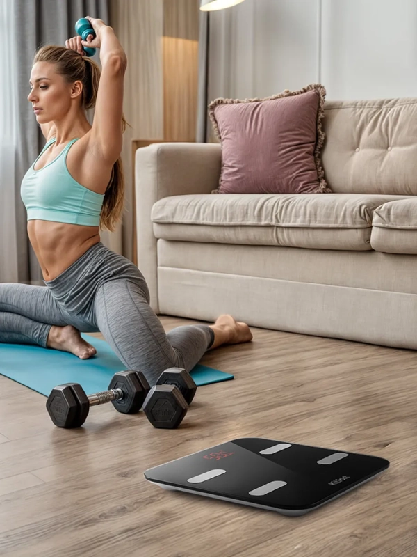 Весы напольные электронные КТ-806