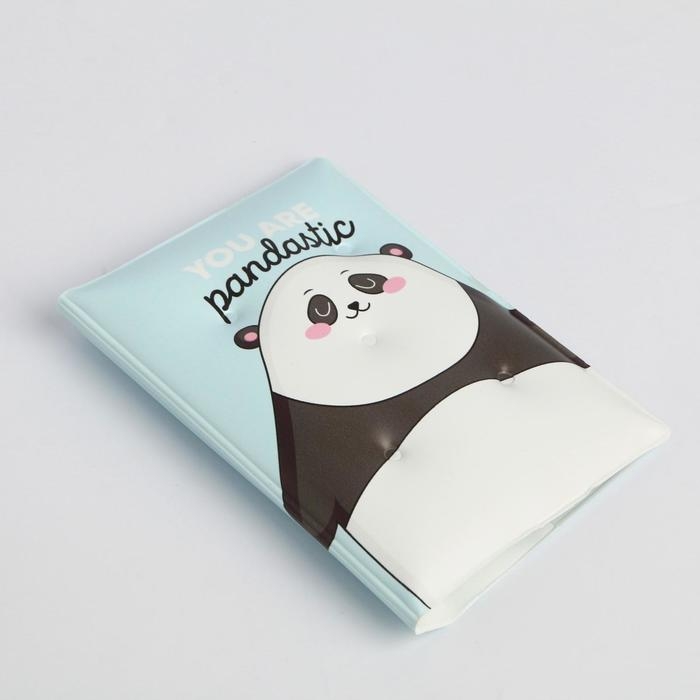 Новый год. Обложка на паспорт антистресс «Hello pandastic winter» Новый год. Обложка на паспорт антистресс «Hello pandastic winter»