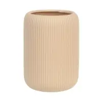 Стакан для ванной комнаты тм VETTA Монтана, доломит, бежевый, 7,5х7,5х10,5см