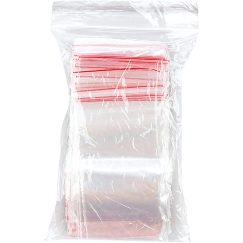 Пакет с замком (Zip Lock) 4х6 см, 32 мкм, 100 шт/уп