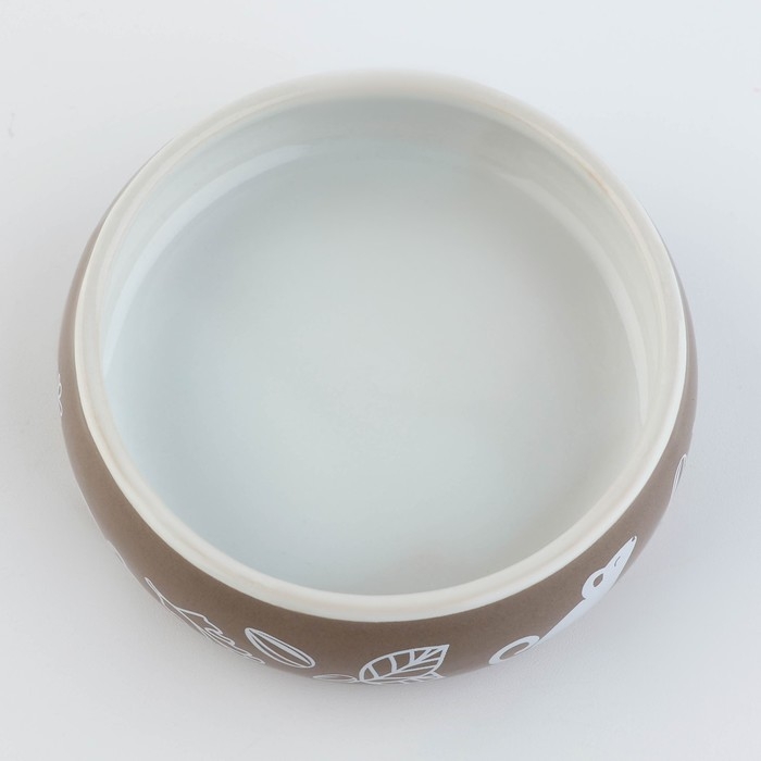 Миска керамическая «Вкусняшки», 80 мл, для грызунов Миска керамическая «Вкусняшки», 80 мл, для грызунов