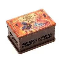 Шкатулка новогодняя &laquo;С Новым Годом!&raquo;, 9.5&times;6.5&times;5.3 см