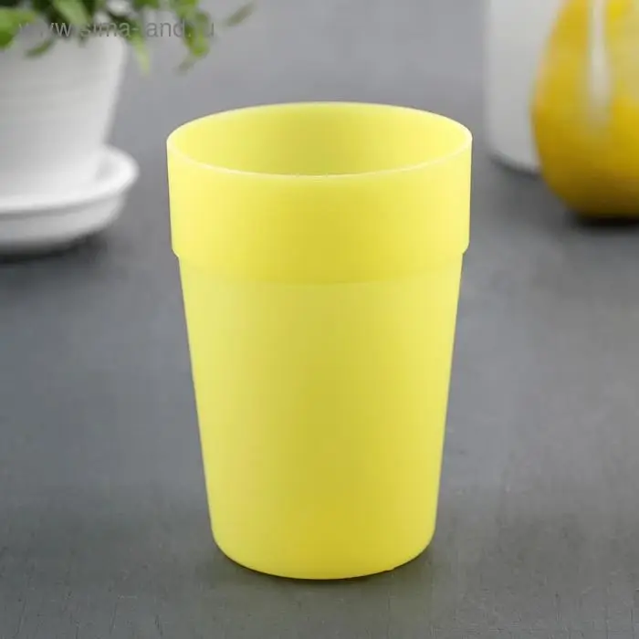 Стакан пластиковый Альт-Пласт «Пикник», 250 мл, МИКС Стакан пластиковый Альт-Пласт «Пикник», 250 мл, МИКС