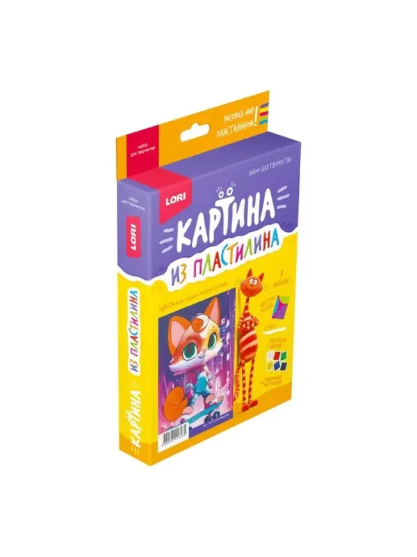 Картина из пластилина &laquo;Лисичка&raquo;