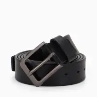 Ремень мужской &laquo;Великан&raquo; для полных, ширина 3.8 см, винт, пряжка металл, чёрный