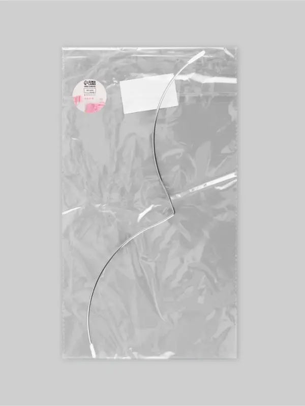 Монокость для бюстгальтера, 170 + 170 мм, цвет серебряный