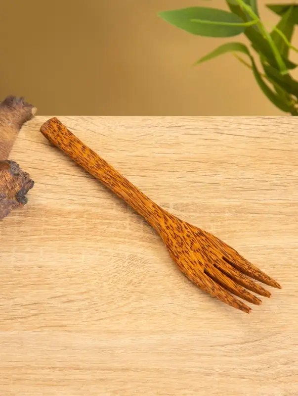 Вилка, 19 см, кокос Вилка, 19 см, кокос