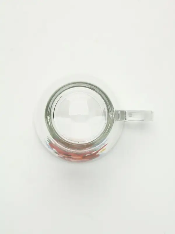 Кружки стеклянные новогодние &laquo;Весёлого праздника. Лошади&raquo;, набор 2 шт.