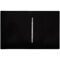 Папка с пластиковым скоросшивателем А4, 500 мкм, корешок 14 мм, Calligrata, до 100 листов, чёрная