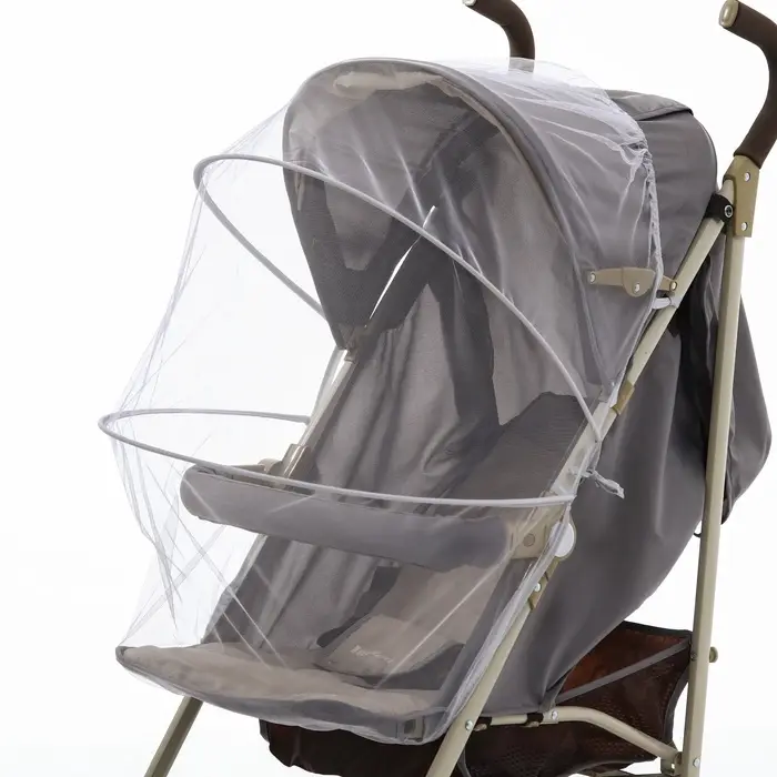 Москитная сетка с планкой, белая, окантовка серая