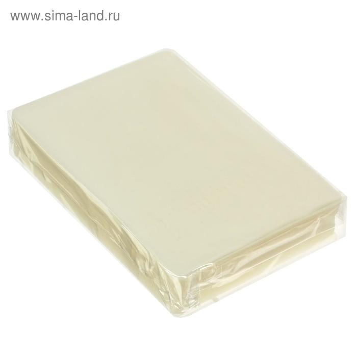 Пленка для ламинирования A7 80х111 мм, 100 мкм, 100 штук, глянцевые, Гелеос Пленка для ламинирования A7 80х111 мм, 100 мкм, 100 штук, глянцевые, Гелеос