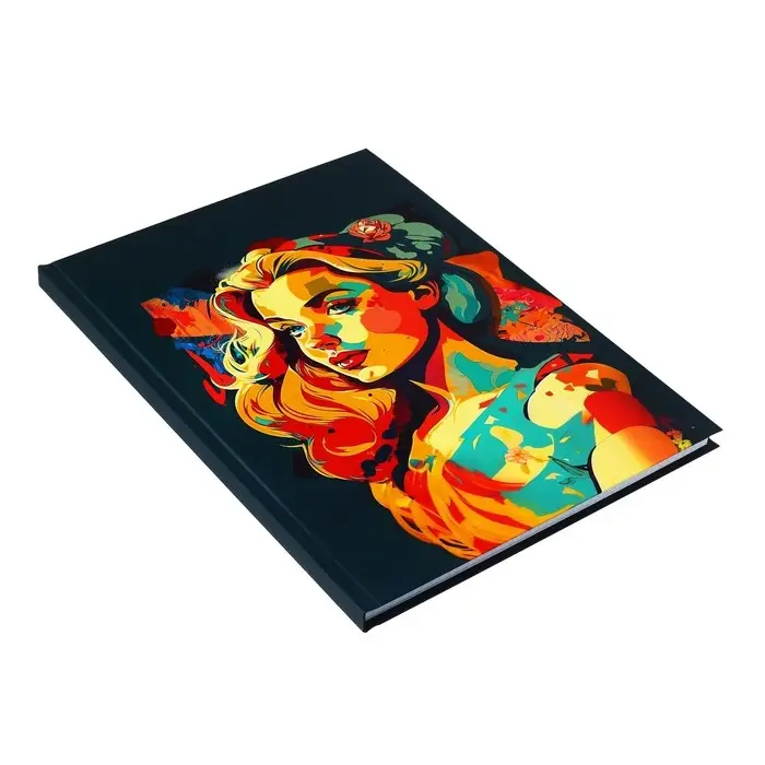 Колледж-тетрадь в твердой обложке 7БЦ, А4, 120 листов, Девушка. Арт, блок в клетку, матовая ламинация, ВЫБОРОЧНЫЙ ЛАК Колледж-тетрадь в твердой обложке 7БЦ, А4, 120 листов, Девушка. Арт, блок в клетку, матовая ламинация, ВЫБОРОЧНЫЙ ЛАК