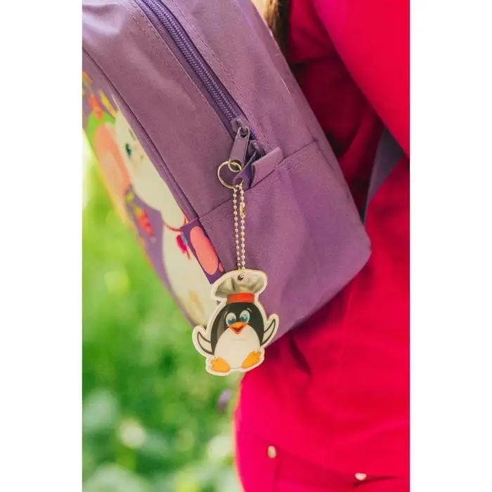 Светоотражающий элемент «Пингвин», 7×6 см, МИКС Светоотражающий элемент «Пингвин», 7×6 см, МИКС