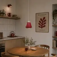 Светильник BayerLux &laquo;Десси&raquo; Е27 15 Вт бордовый 29&times;29&times;25-125 см