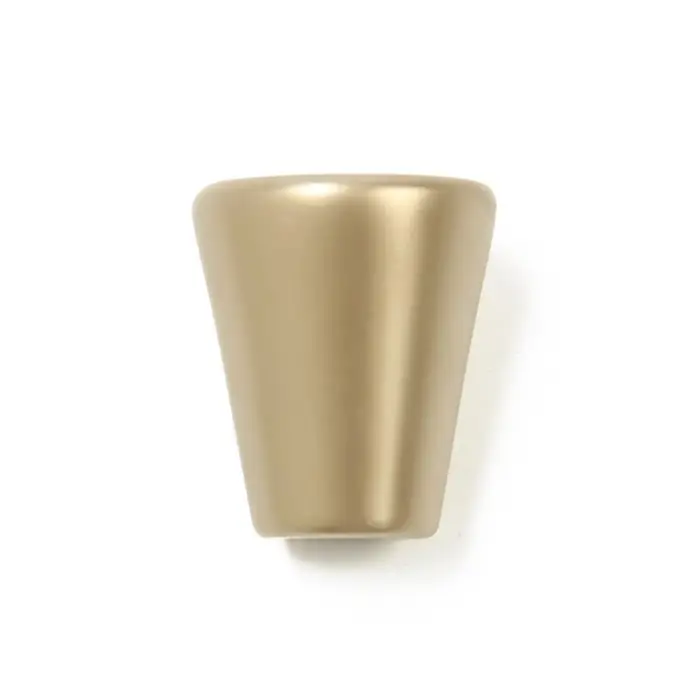 Ручка-кнопка CAPPIO РК019, d=20 мм, пластик, цвет матовое золото Ручка-кнопка CAPPIO РК019, d=20 мм, пластик, цвет матовое золото