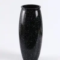 Ваза &laquo;Крапле&raquo;, h=23 см, стекло, чёрная