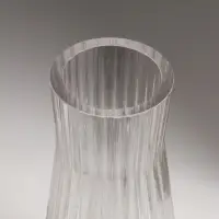 Ваза стекло настольная "Силье" 17х8 см, прозрачный