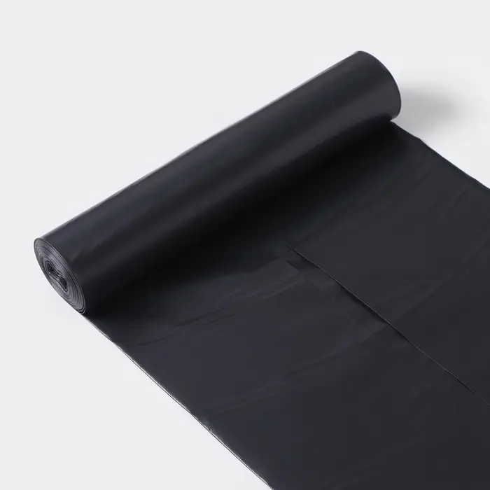 Мешки для мусора Доляна Extra Strong, 120 л, 70&times;110 см, 80 мкм, ПВД, 10 шт. в рулоне, чёрные