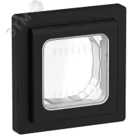 FLITE Рамка 1-местная IP55 Рпро-1-55-ФлЧ черный IEK