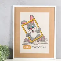 Фоторамка пластик "Премиум" 40х50 см, белый