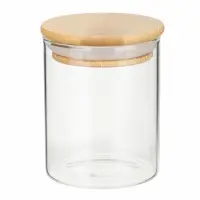 VETTA ЭКО Набор банок для специй, 4шт., 190мл,стекло, бамбук