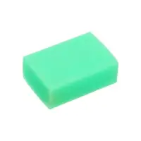 Набор ластиков 5 штук прямоугольных НЕОН зеленый (штрихкод на штуке)