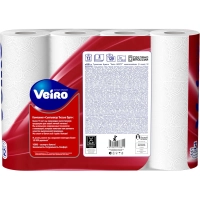 Бумага туалетная Veiro Softy 3сл 15м 12рул/уп