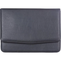 Папка деловая для документов кож/зам  360х270 мм  'Визит' 311, черная