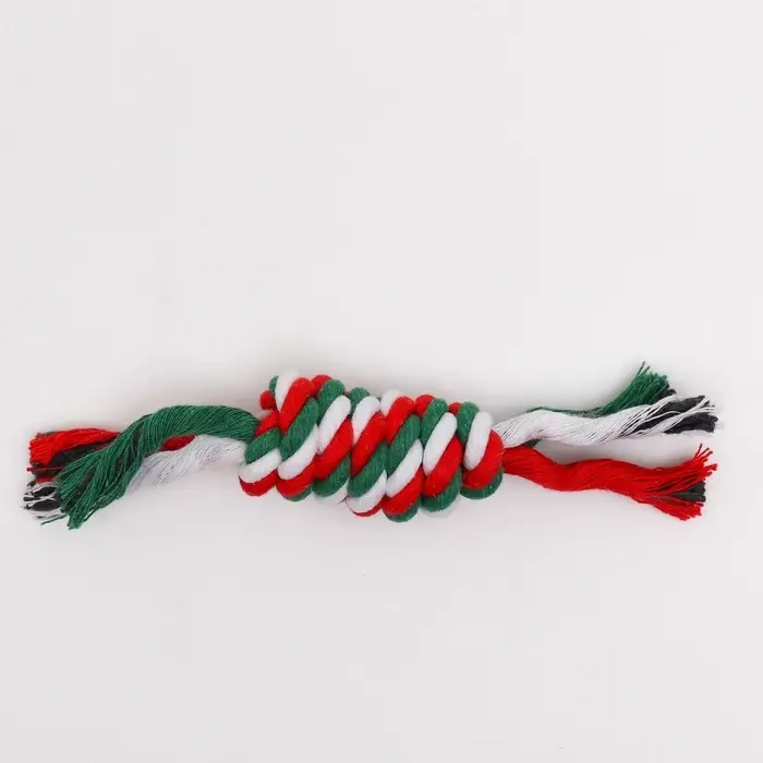 Игрушка канатная &laquo;Зимняя плетёнка&raquo;, малая, до 19 см, 25-29 г, разноцветная