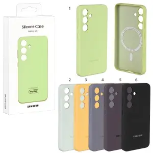 Чехол для Samsung S24 Silicone Case c MagSafe