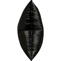 Мешки для мусора ПВД 120л 55мкм 5шт/уп черные 70x110см Luscan