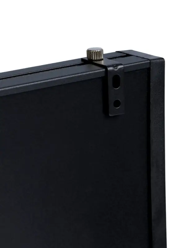 Часы электронные настенные, 19&times;3&times;48 см, синяя индикация