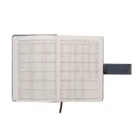 Ежедневник недатированный формат А5, с хлястиком, 112л, линия, пвх, Синий Ежедневник недатированный формат А5, с хлястиком, 112л, линия, пвх, Синий