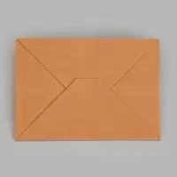 Пакет подарочный с широким дном 20&times;14&times;13.2 см, крафт