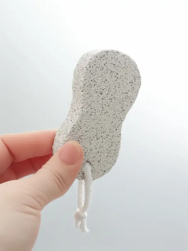 Пемза для педикюра «Бесконечность», с подвесом, 9.5×4.5 см, в коробке, МИКС